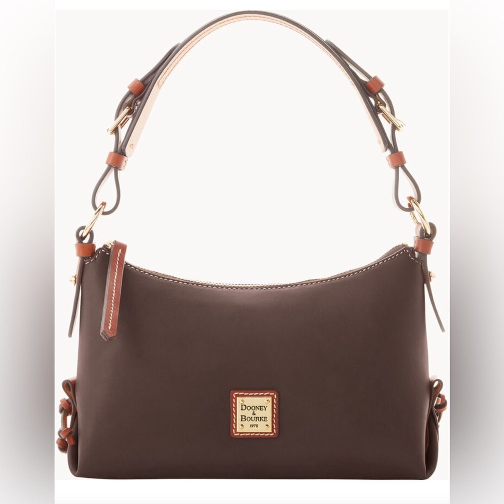 NWT Dooney & Bourke Penrose Hobo 25 Cocoa